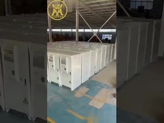 Внешний шкаф ожидает упаковки