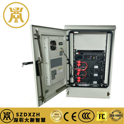 3кВ наружной корпус UPS IP55 Lifepo4 батарейный шкаф 48В с 3 шт батареи и кондиционером